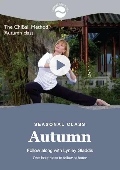 ChiBall autumn class to follow at home