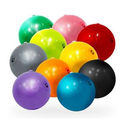 A pile of ChiBalls in all ten colours