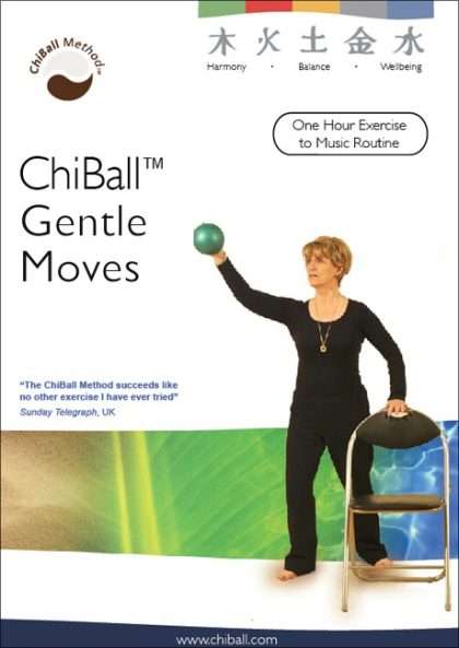 ChiBall Gentle Moves – one-hour exercise to music routine with seated options
