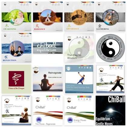 The ChiBall Music Library – 16 album covers