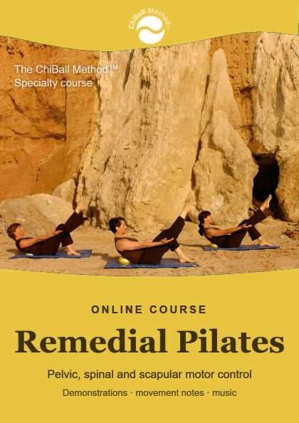 ChiBall remedial pilates online course