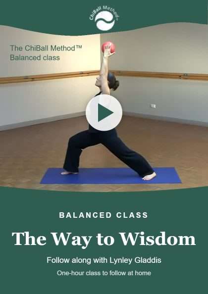 ChiBall the way to wisdom class to follow at home